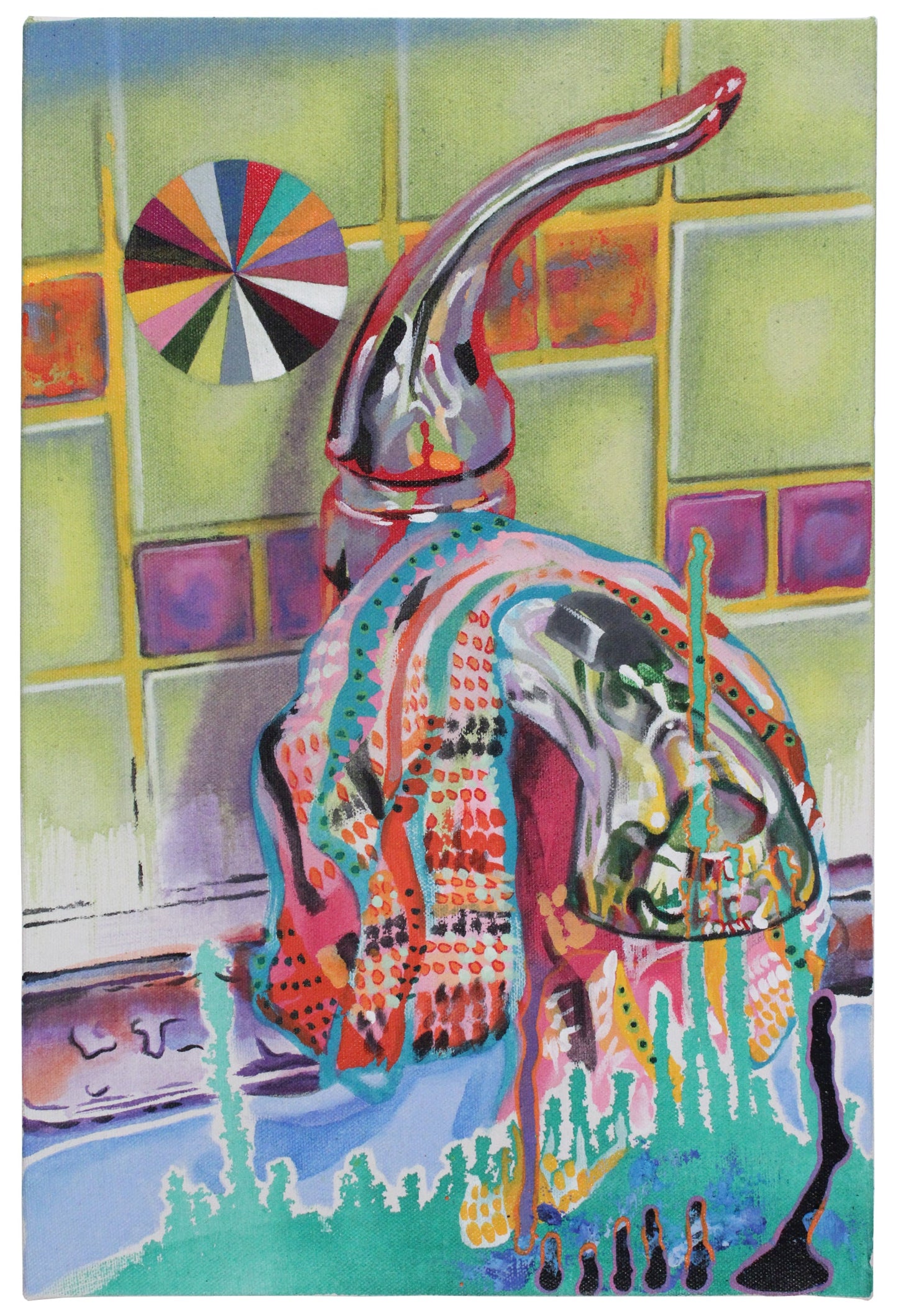 Kitchen Faucet #14 original Canadian art by John Capitano