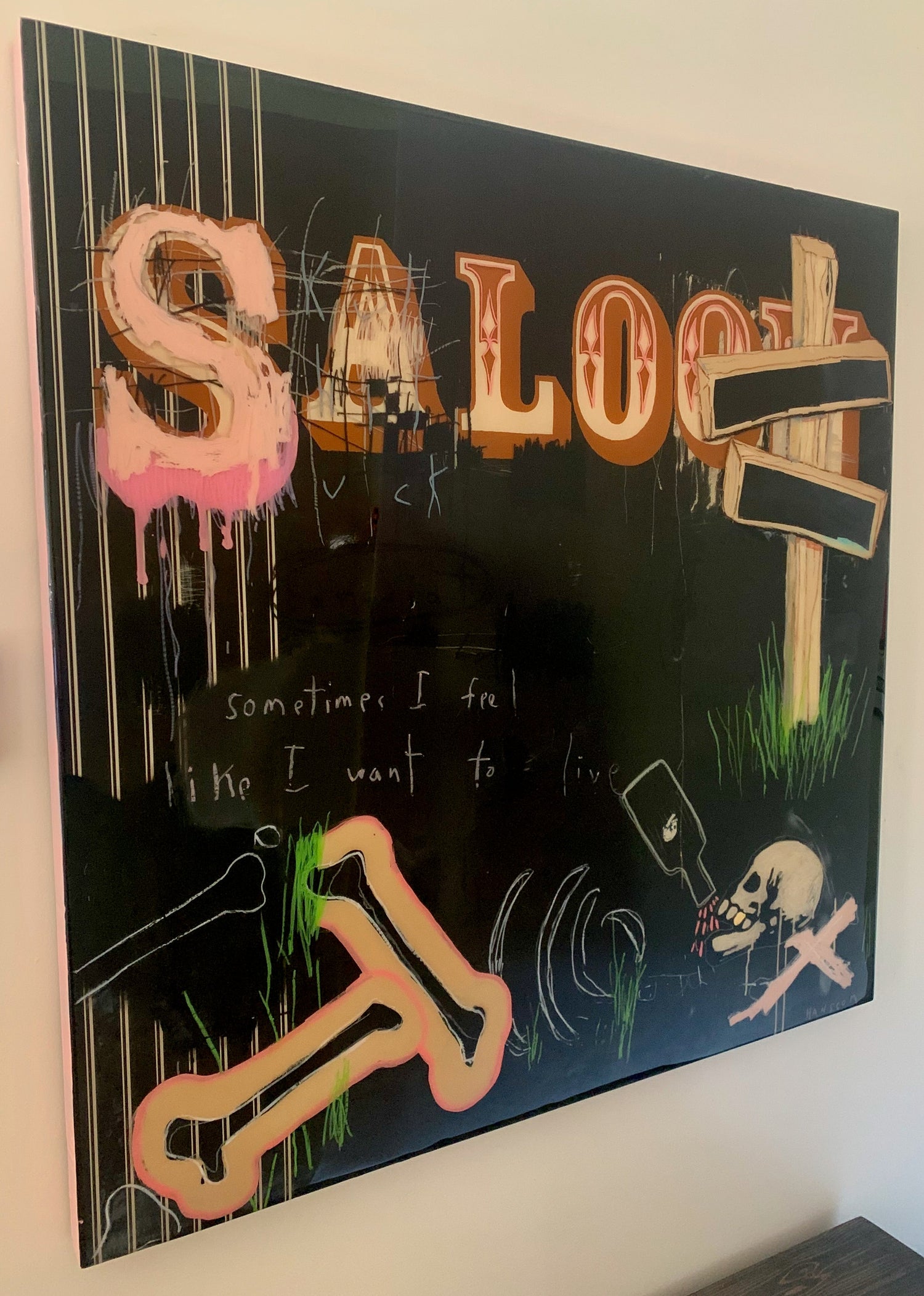 SALOON original Canadian art by Jay Hanscom